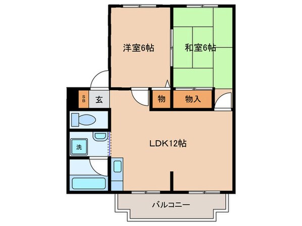 ア－バン春日の物件間取画像